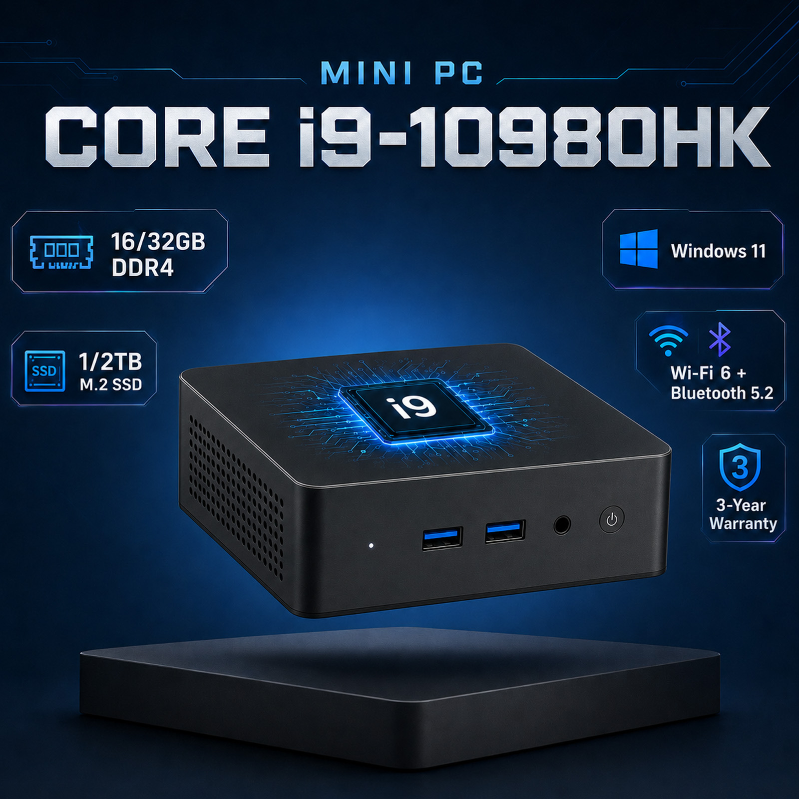 Pc Gaming Second - MINI PC Computer with Windows 11