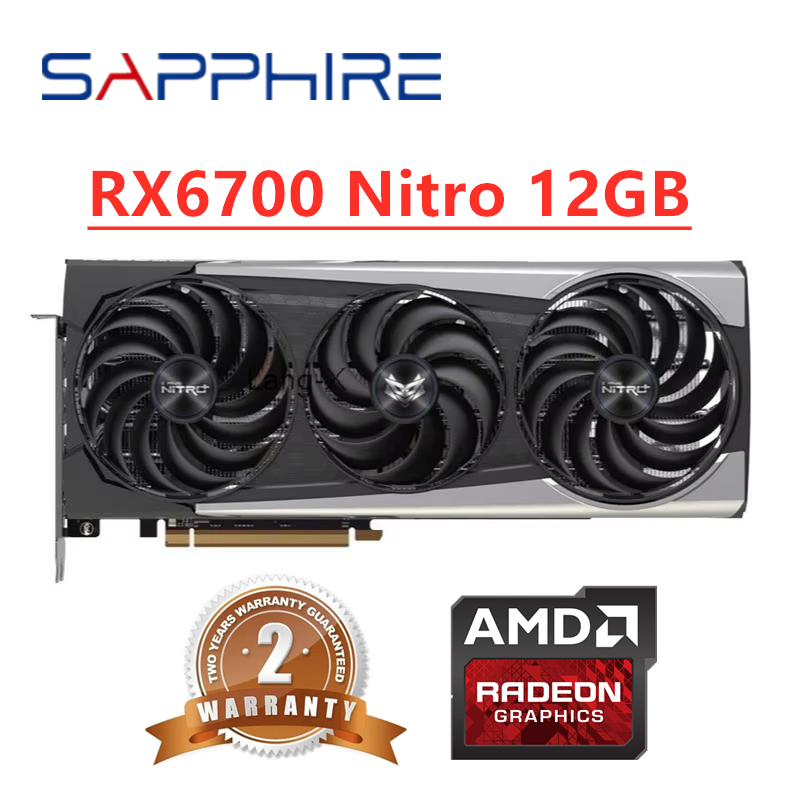 Pc Gaming Ff - GPU Sapphire RX 6700 XT 6700XT