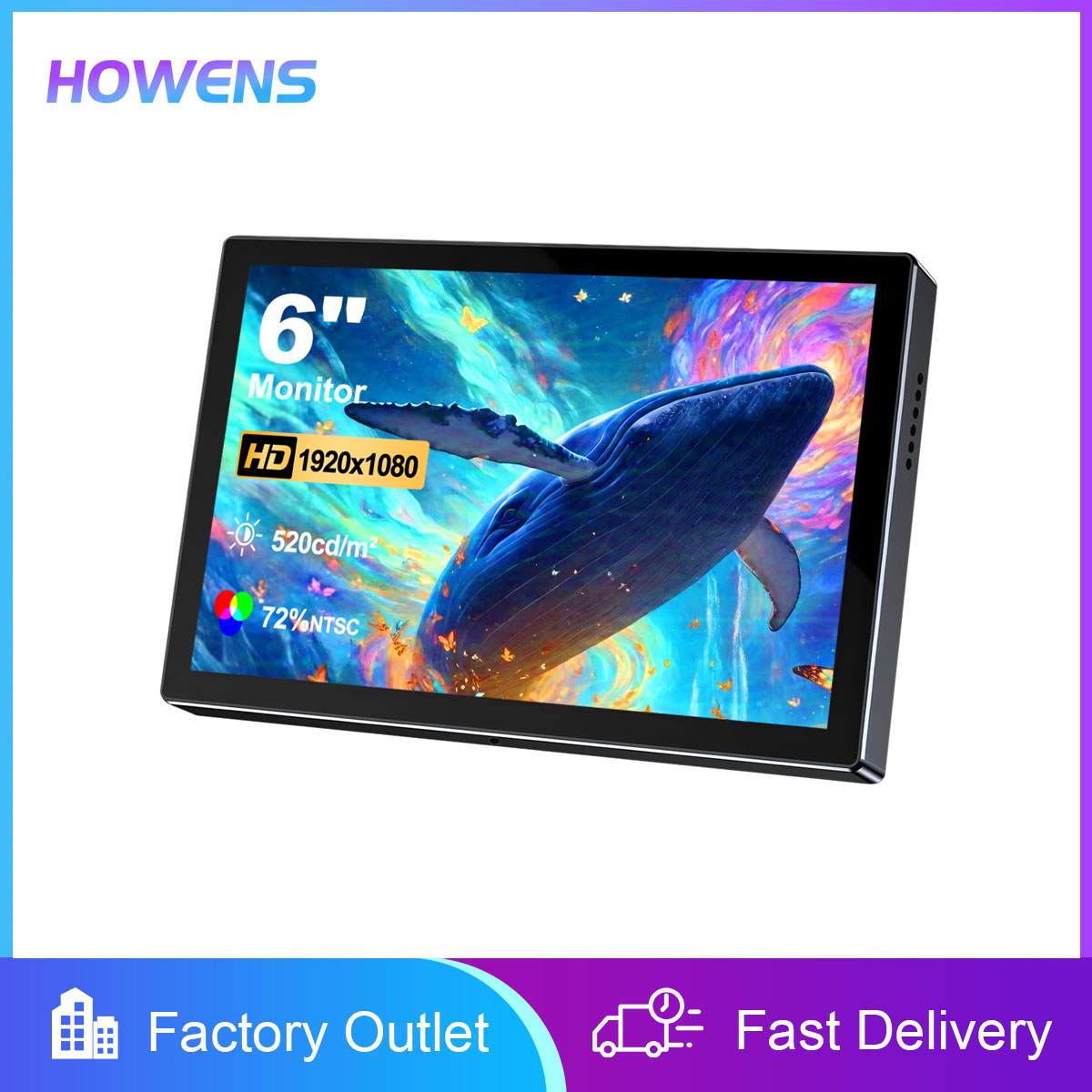 Pc Gaming Gta 6 - 6 Inch Portable Monitor HD 1080P