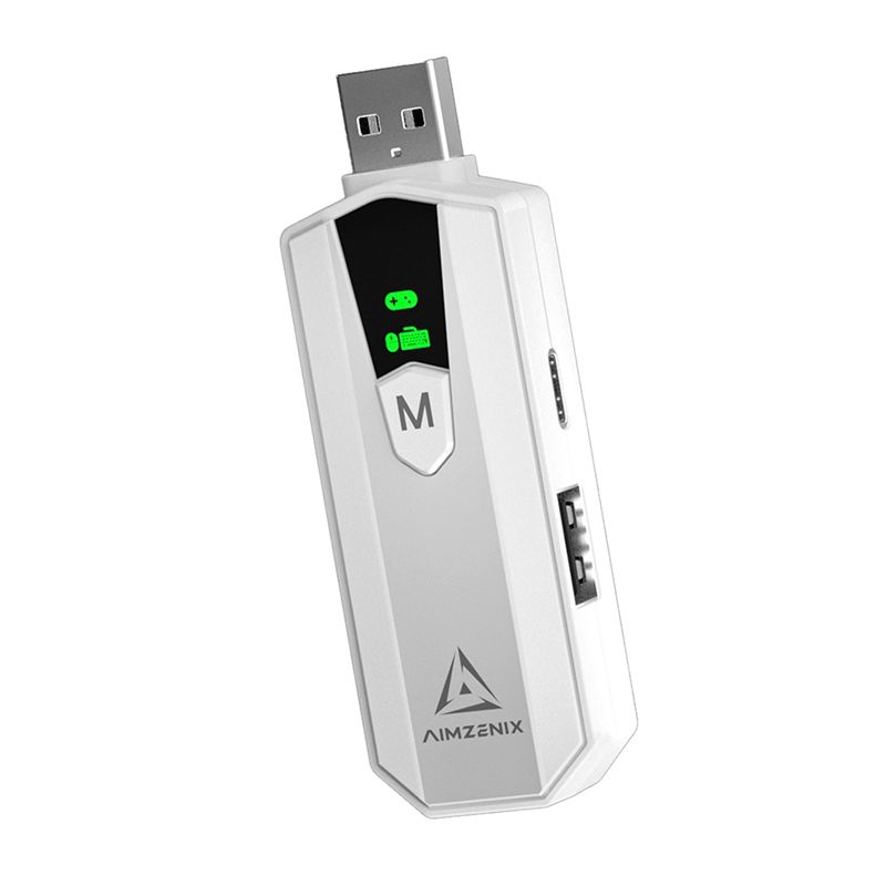 Pc Gaming Used - AIMZENIX AX200PRO PC Gaming K&M Converter