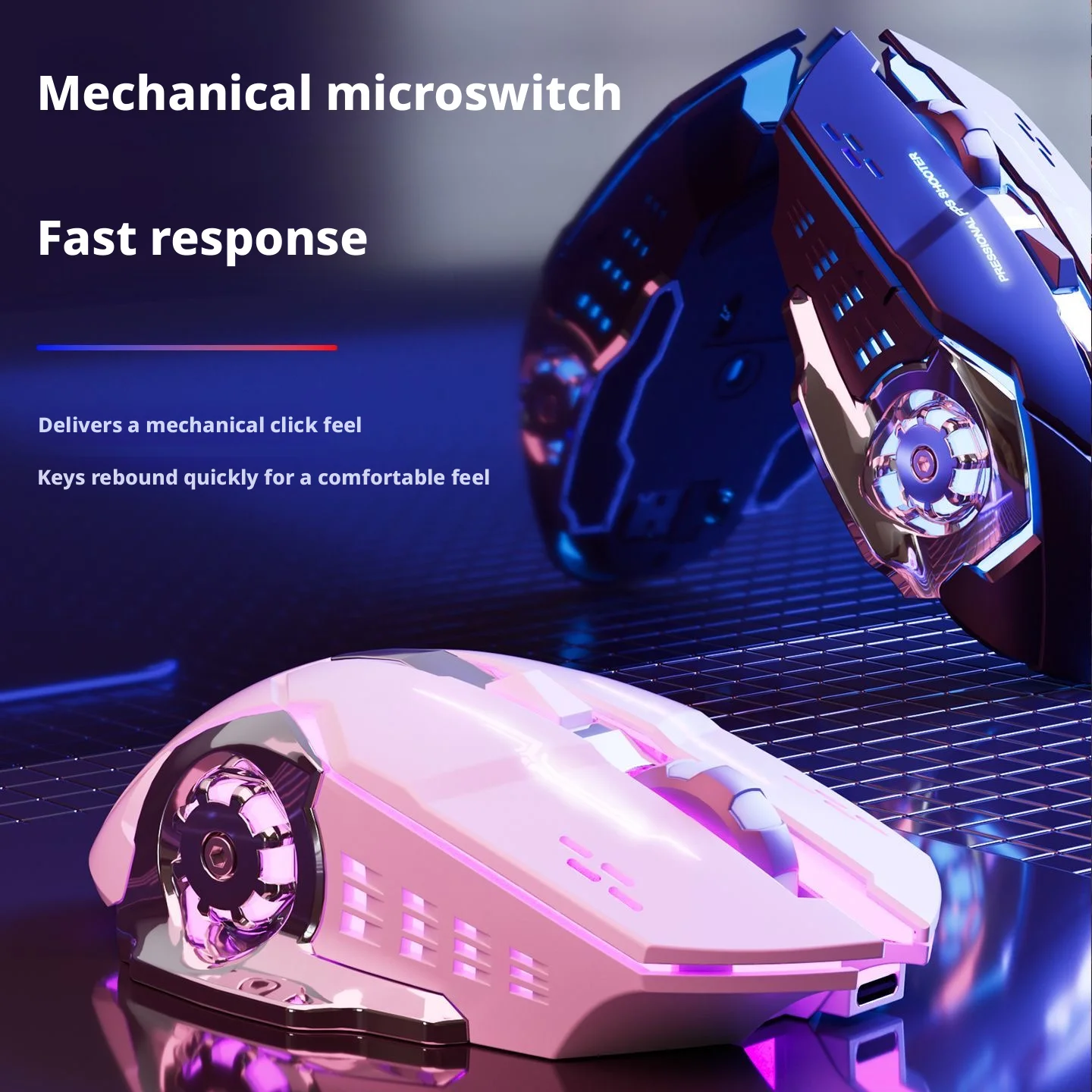 RGB Light Wireless Gaming Mous - Pc Gaming Gta 6 recension och pris