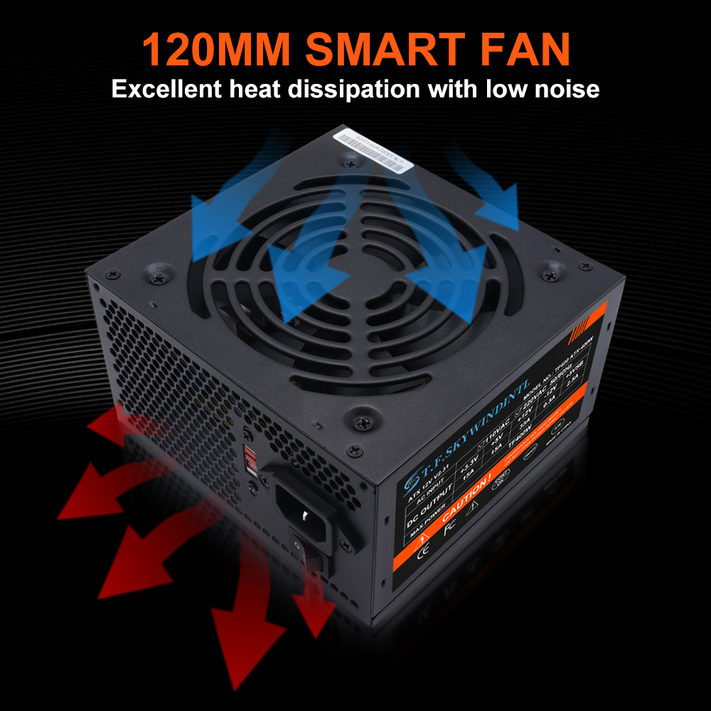 400W PC Power Supply for Gamin - Pc Gaming Ff recension och pris