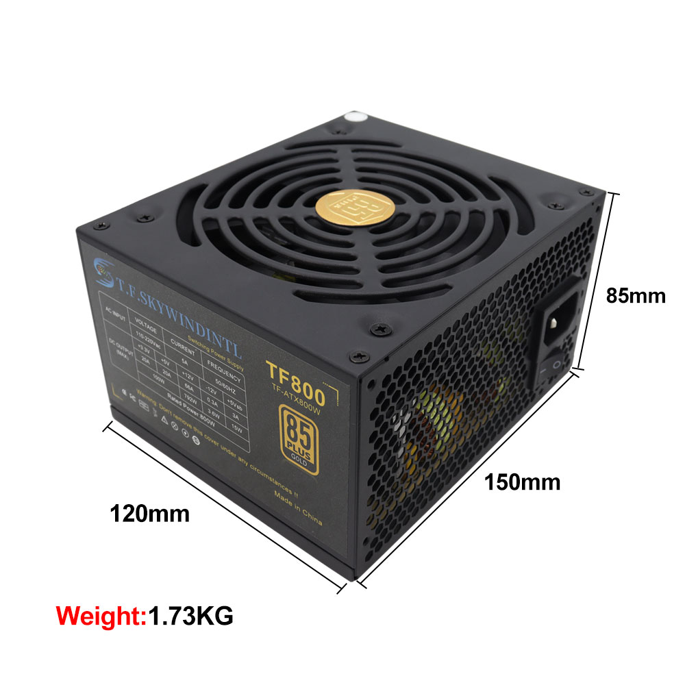 800W ATX Desktop Gaming Power  - Pc Gaming Ff recension och pris