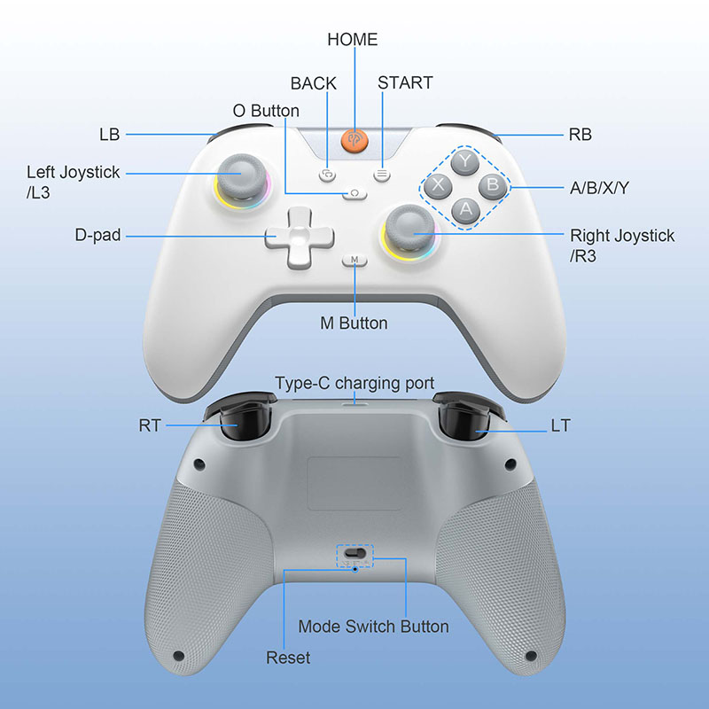 EasySMX X05 Wireless Gamepad B - Pc Gaming Used recension och pris