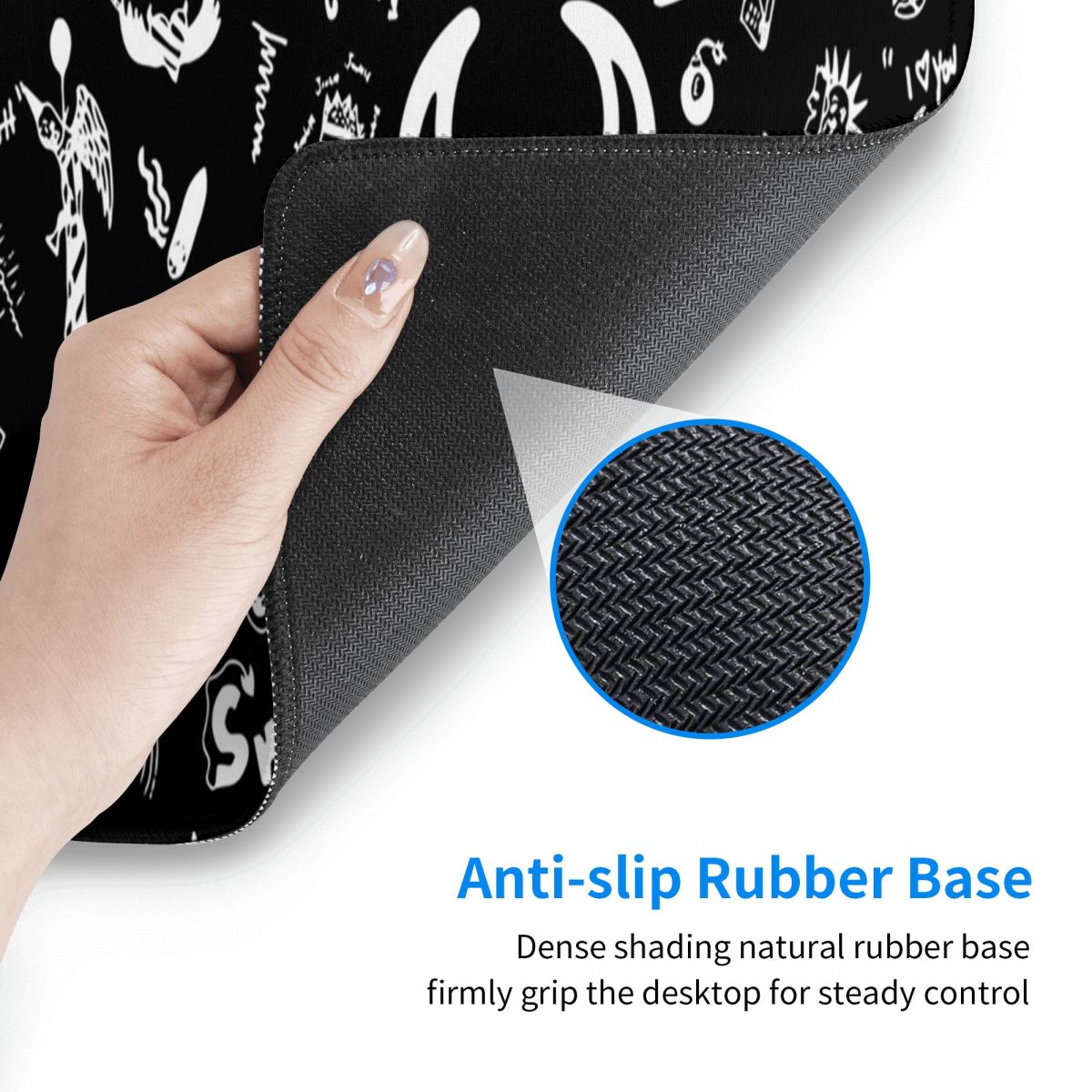 Large Mouse Pad Yungblud Drawi - Pc Gaming Drawing recension och pris