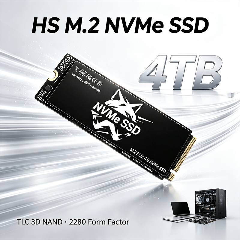 HS M.2 NVMe SSD TLC 3D NAND 22 - Pc Gaming Second recension och pris