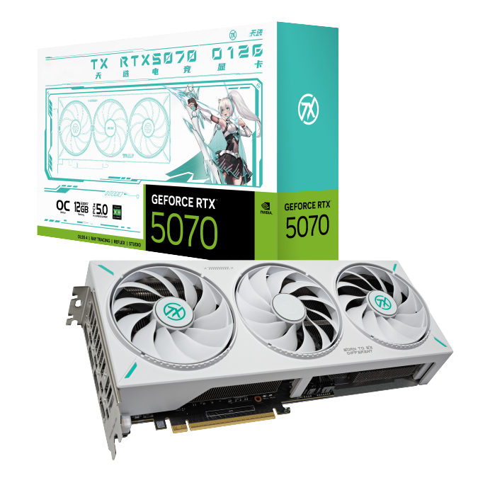 2025 TX-RTX5070-O12G GDDR7 OC  - Pc Gaming Nvidia recension och pris