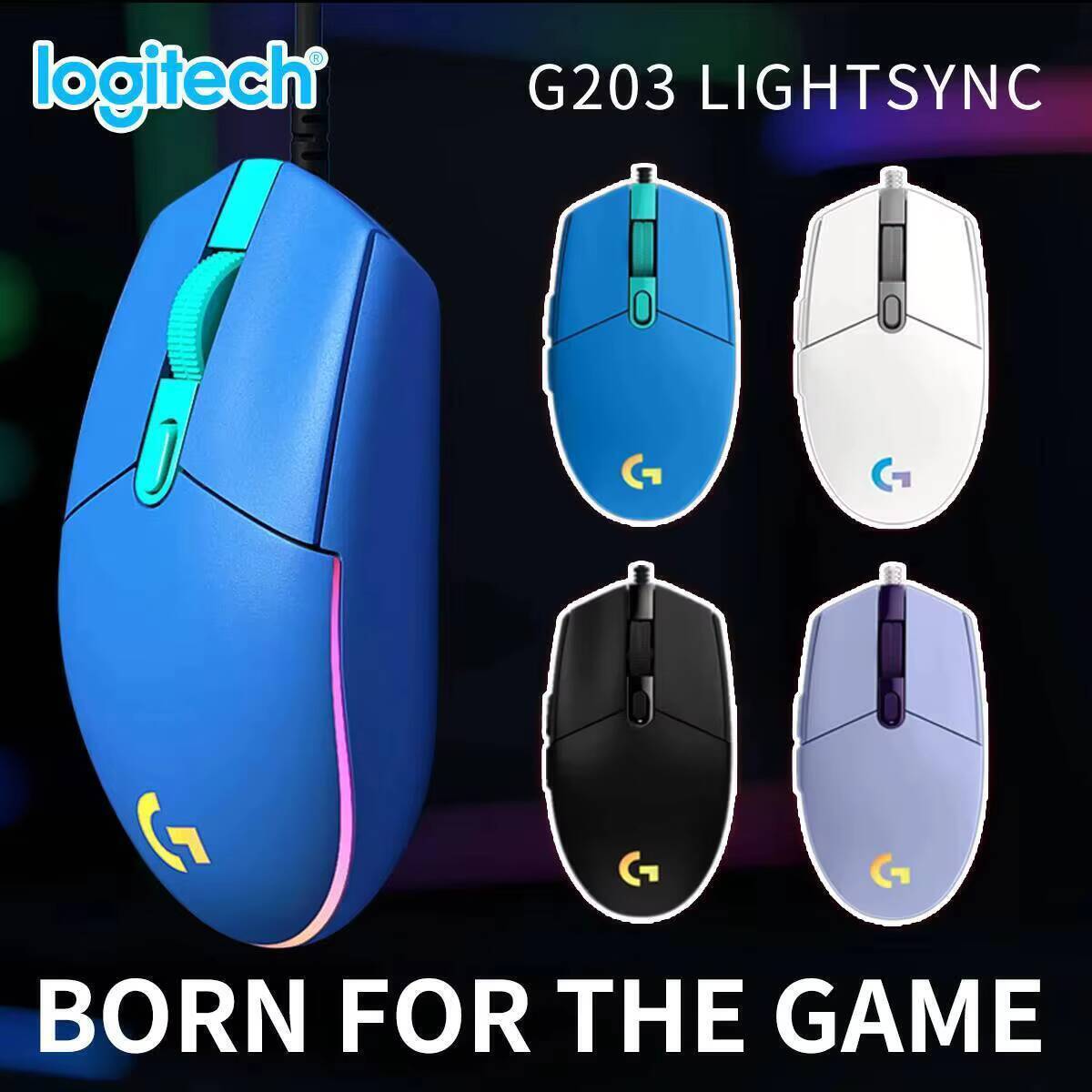 Logitech G203 LIGHTSYNC Gaming - Pc Gaming Gta 6 recension och pris