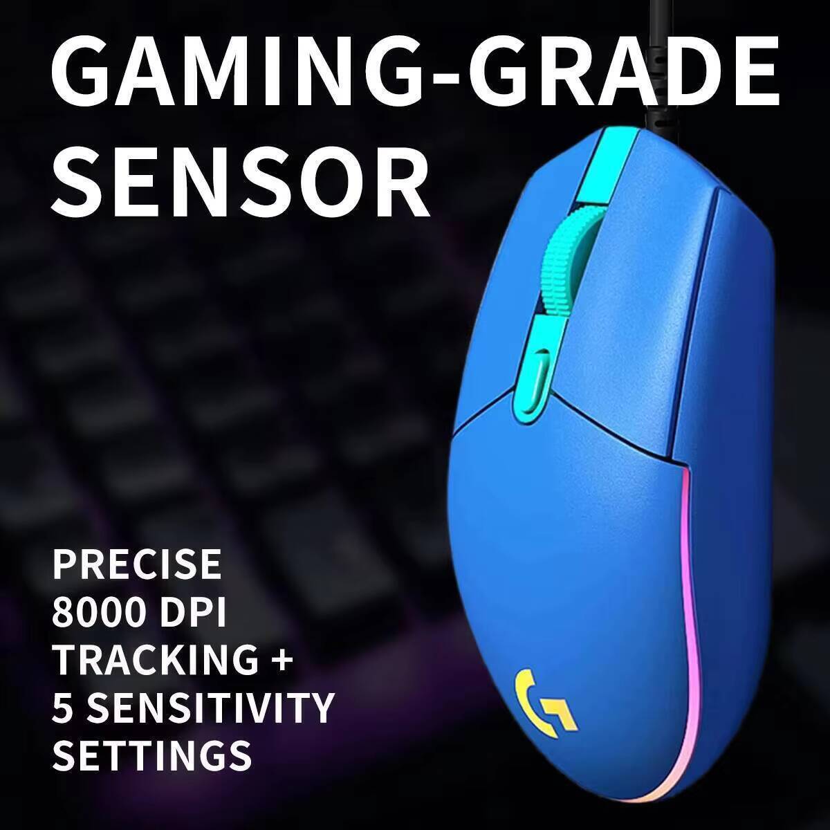 Logitech G203 LIGHTSYNC Gaming - Pc Gaming Gta 6 recension och pris