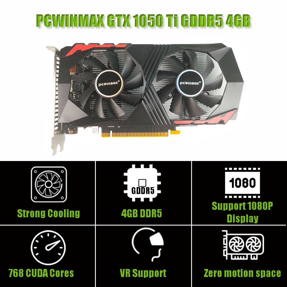 PCWINMAX New Geforce GTX 1050  - Pc Gaming Nvidia recension och pris