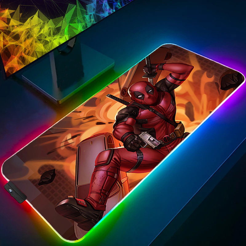 LED Mouse Pad Gaming Backlight - Pc Gaming Used recension och pris