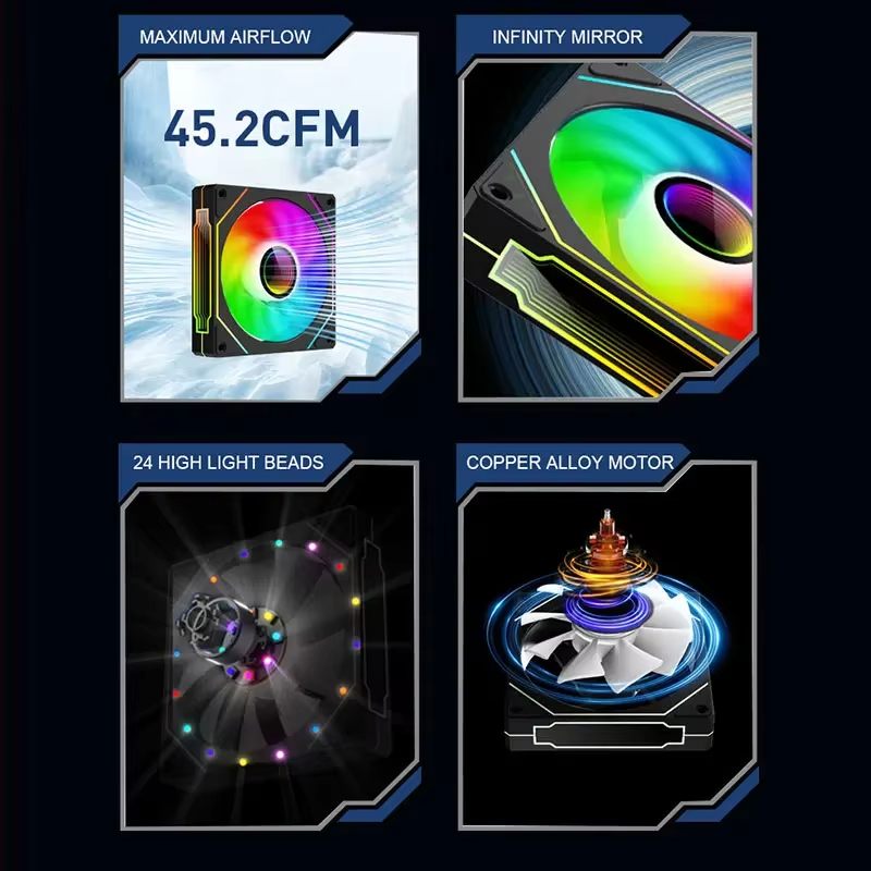 PRISM 4 PRO 120mm PWM ARGB Cas - Pc Gaming Ff recension och pris