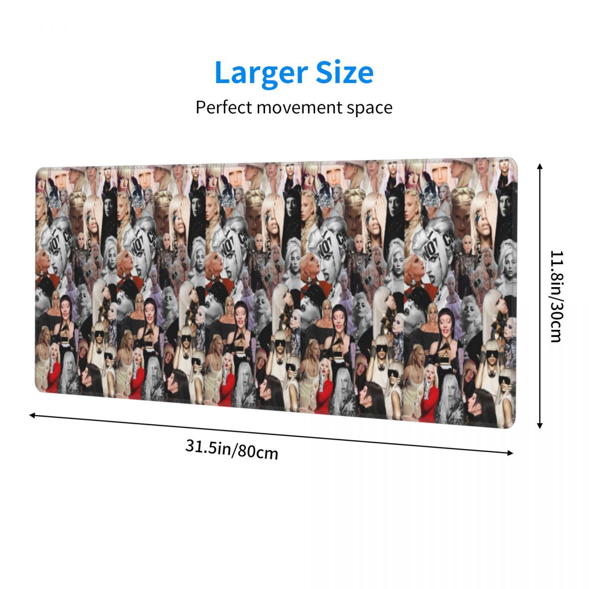 Large Mouse Pad Drawing Lady G - Pc Gaming Drawing recension och pris