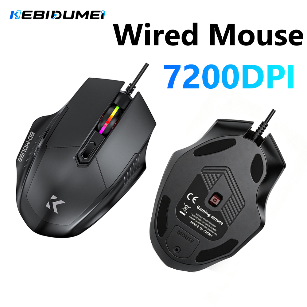 KEBIDUMEI 7200DPI Wired Mouse  - Pc Gaming Gta 6 recension och pris
