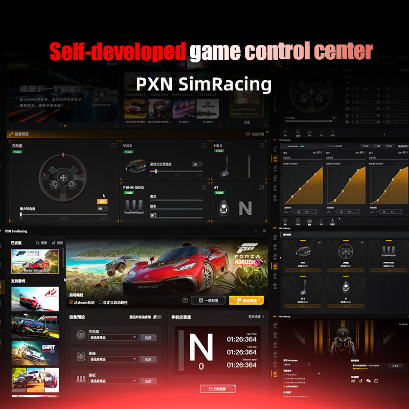PXN V4D Bundle Racing Wheel 4N - Pc Gaming Entry recension och pris