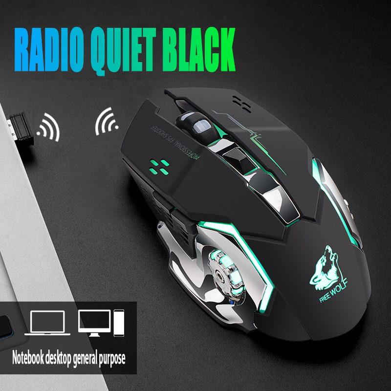 Free Wolf X8 Wireless Mouse Ch - Pc Gaming Gta 6 recension och pris