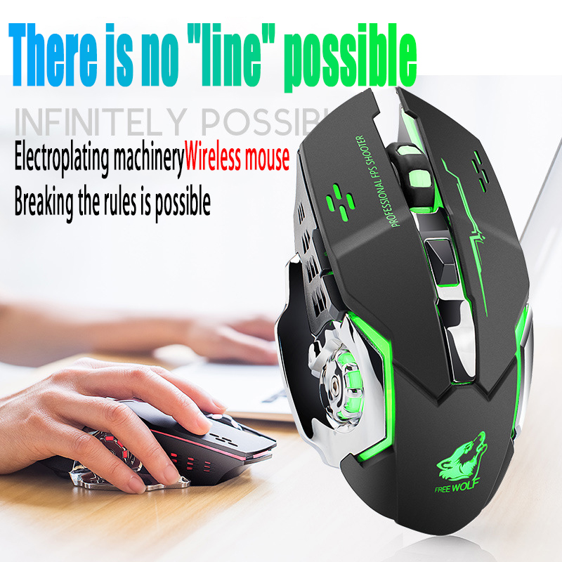 Free Wolf X8 Wireless Mouse Ch - Pc Gaming Gta 6 recension och pris