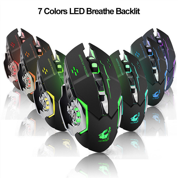 Free Wolf X8 Wireless Mouse Ch - Pc Gaming Gta 6 recension och pris