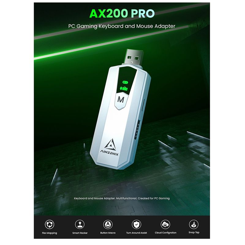 AIMZENIX AX200PRO PC Gaming K& - Pc Gaming Used recension och pris