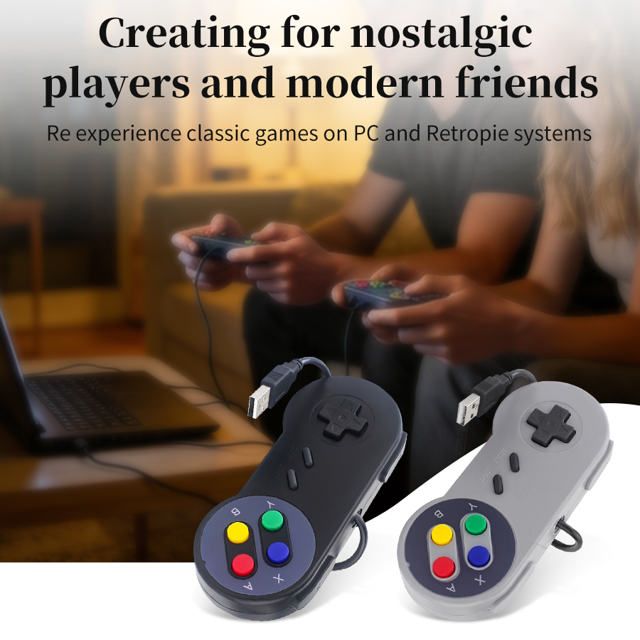 USB Gamepad Gaming Joystick Re - Pc Gaming Second recension och pris