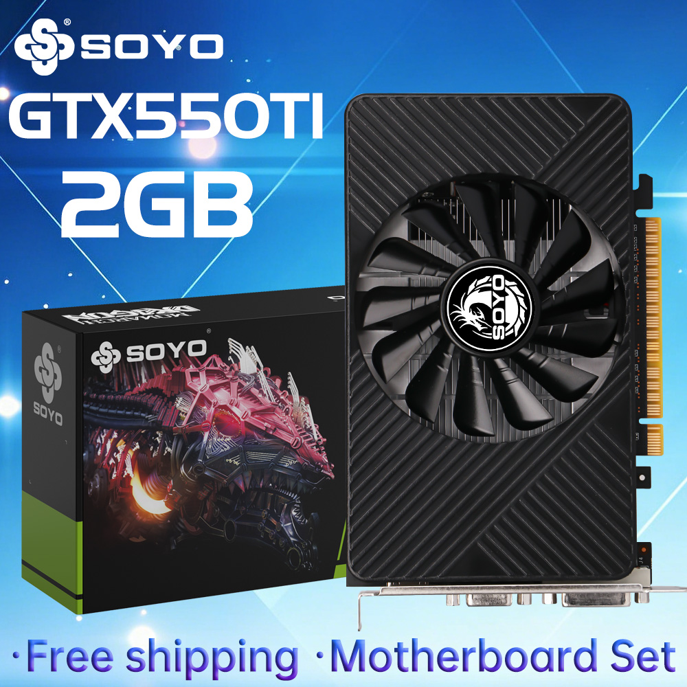 SOYO GTX 550TI Graphics Card G - Pc Gaming Nvidia recension och pris