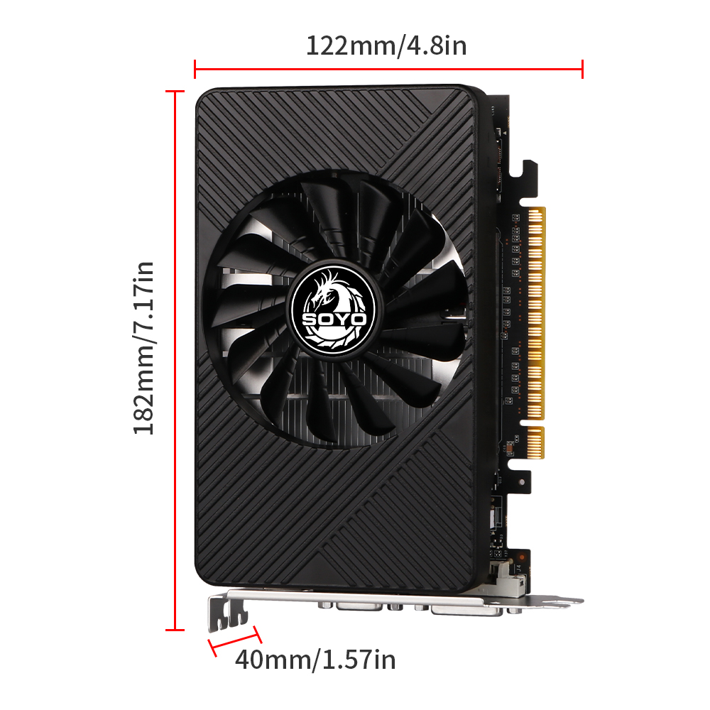 SOYO GTX 550TI Graphics Card G - Pc Gaming Nvidia recension och pris