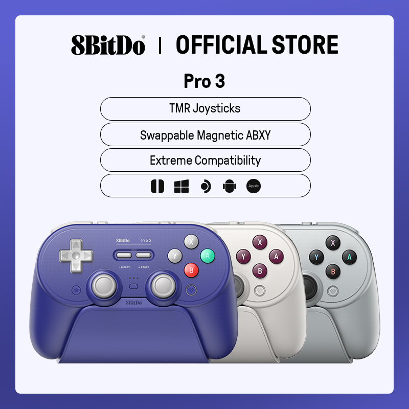 8BitDo Pro 3 Wireless Gaming C - Pc Gaming Second recension och pris