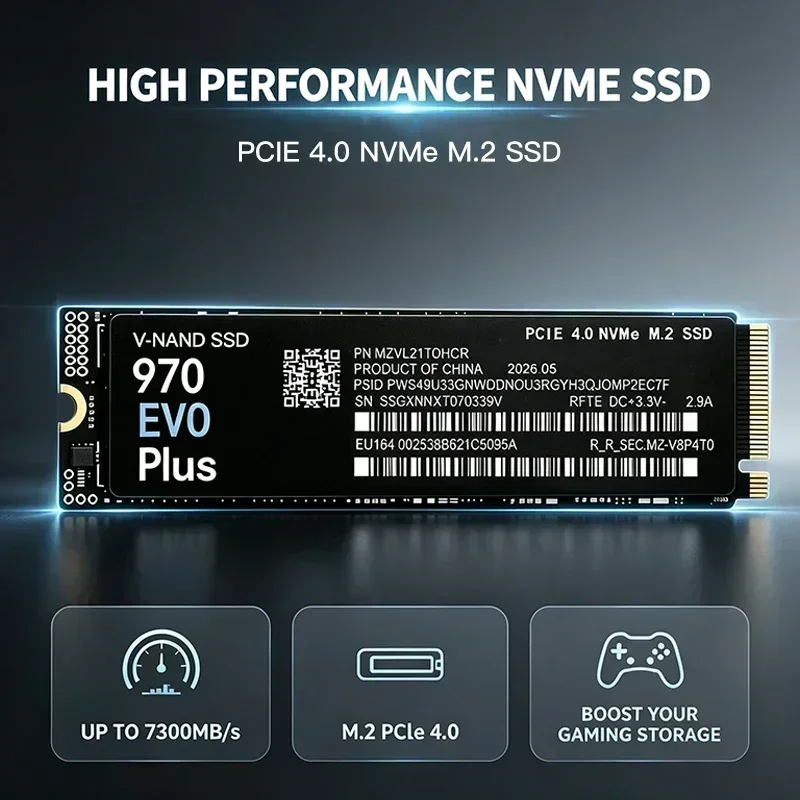 970 EVO Plus 7300MB/s 1TB 2TB  - Pc Gaming Second recension och pris