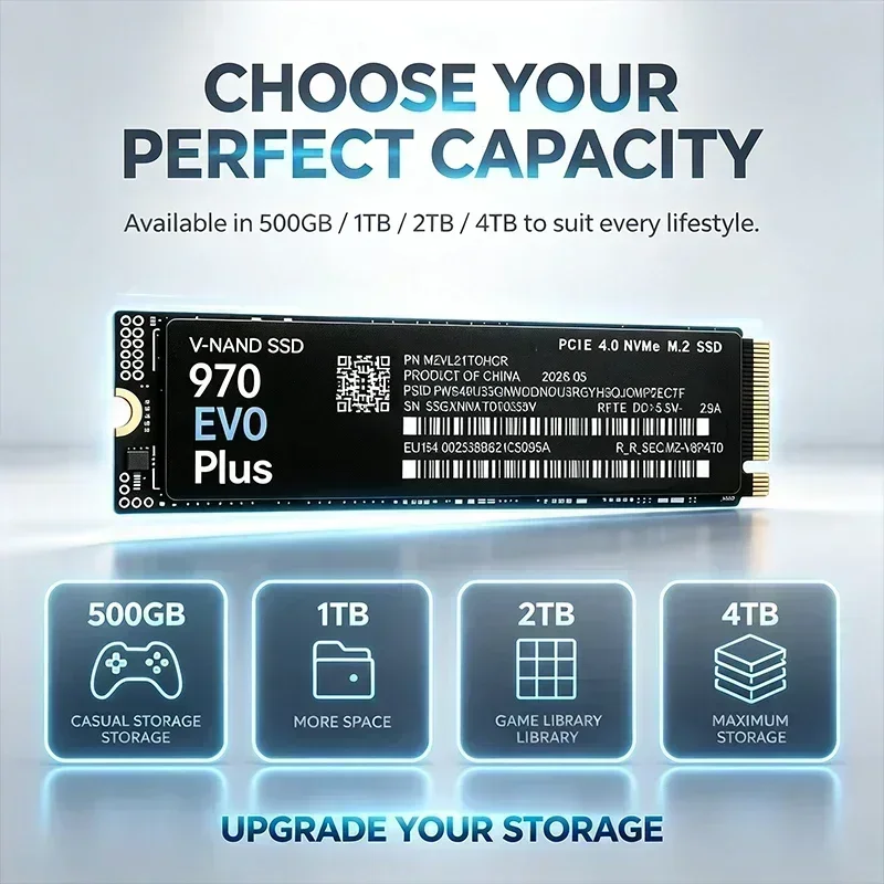 970 EVO Plus 7300MB/s 1TB 2TB  - Pc Gaming Second recension och pris